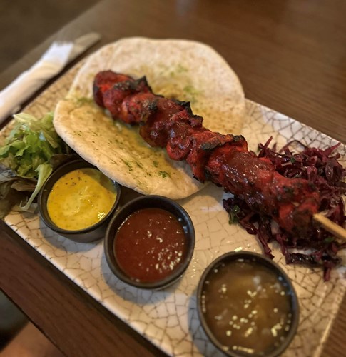 Kebab at The Rising Sun