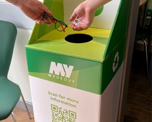 Haverfordwest opticians to divert old glasses from landfill with new recycling initiative
