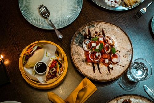 Dishes from Heywood Marigold Restaurant